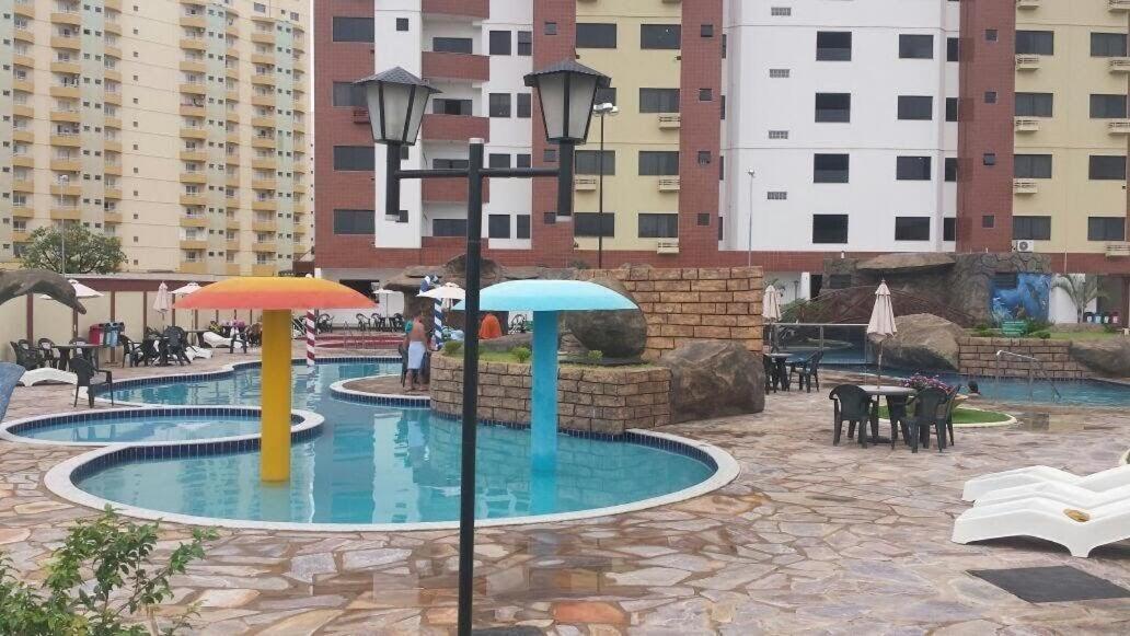 Golden Dolphin Supreme: Pet-friendly Flat With King Bed Apartment Caldas Novas